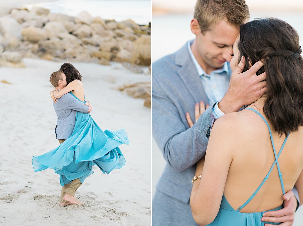 Romantic Seaside Beach Engagement Shoot in Lulu's long flowy maxy dress_032.jpg