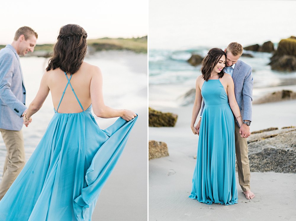 Romantic Seaside Beach Engagement Shoot in Lulu's long flowy maxy dress_038.jpg